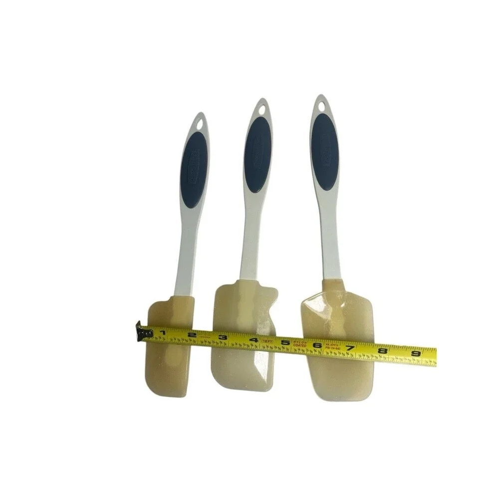 Vintage Rubbermaid High Heat Spatula Scraper Set of 3 MCM USA Kitchen Utensils